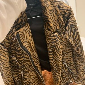 Majorelle zebra coat